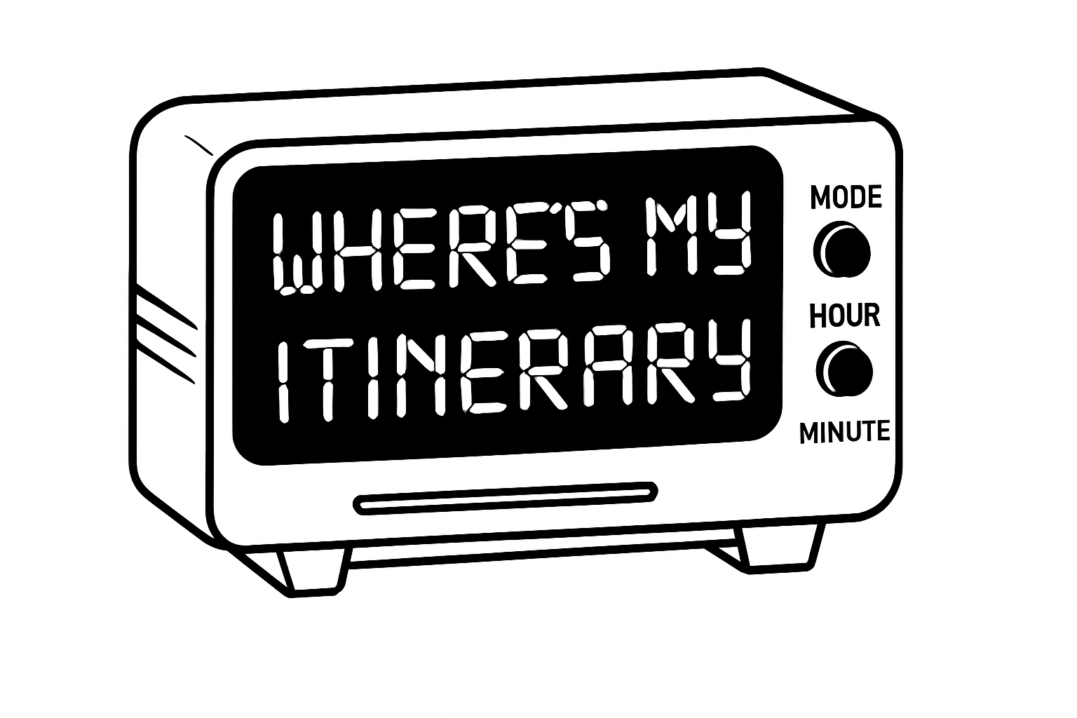 Where’s My Itinerary Logo